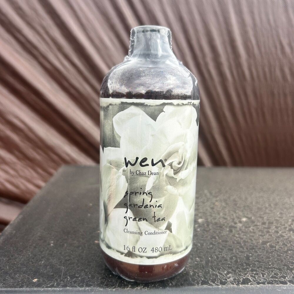 NEW Wen Spring Gardenia Green Tea Cleansing Conditioner 16 Fl Oz Sealed  No Pump